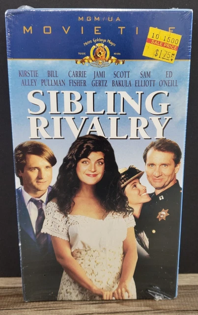 Sibling Rivalry Sam SIBLING RIVALRY VHS 1990 Kirstie Alley Sam Elliot RARE OOP Watermarks ...