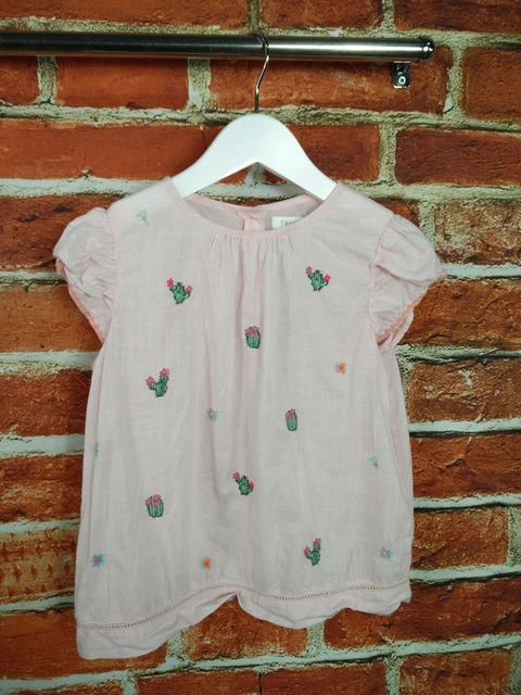 T-SHIRT TOP RAGAZZE ETÀ 2-3 ANNI NEXT GAP ecc LEGGINGS ROSA BELLA 98CM 2
