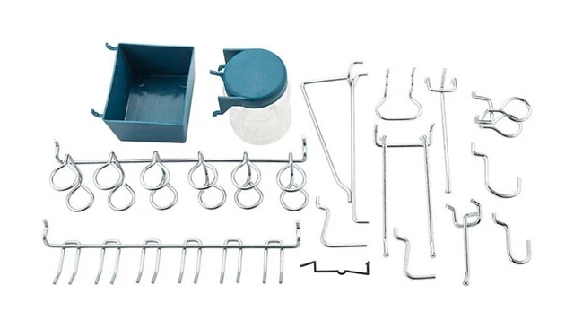 National Hardware N112-058 Zinc Plated Steel Assortment Peg Hook (Pack of 6)