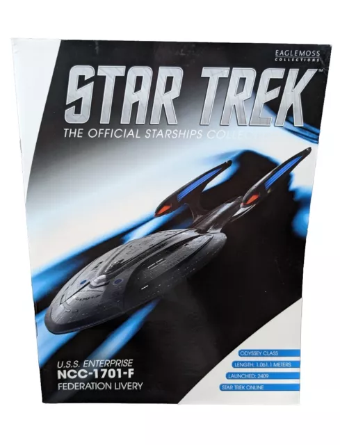 Eaglemoss | Magazine Only | USS Enterprise NCC-1701-F | Star Trek Online | New