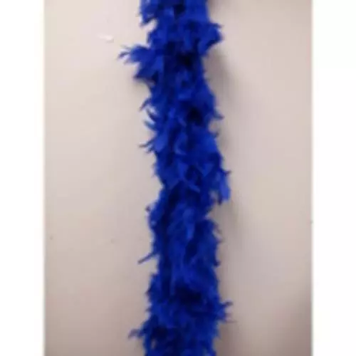 Boa Royal Blue - 20's 80's Spirit Day - Costume Accessory