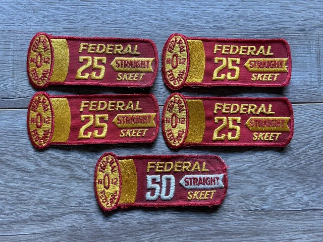 VINTAGE TRAP SHOOTING Remington Winchester Skeet 50 Federal Patch Lot