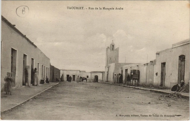 CPA AK TAOURIRT - Rue de la Mosquée Arabe MAROC (669580)