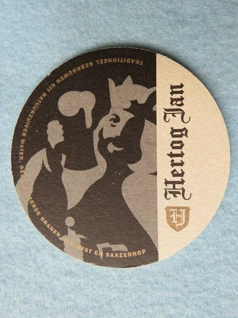 3.5" BEER Brewery COASTER ~ HERTOG JAN Bier ~ Arcense Bierbrouwerij, Netherlands