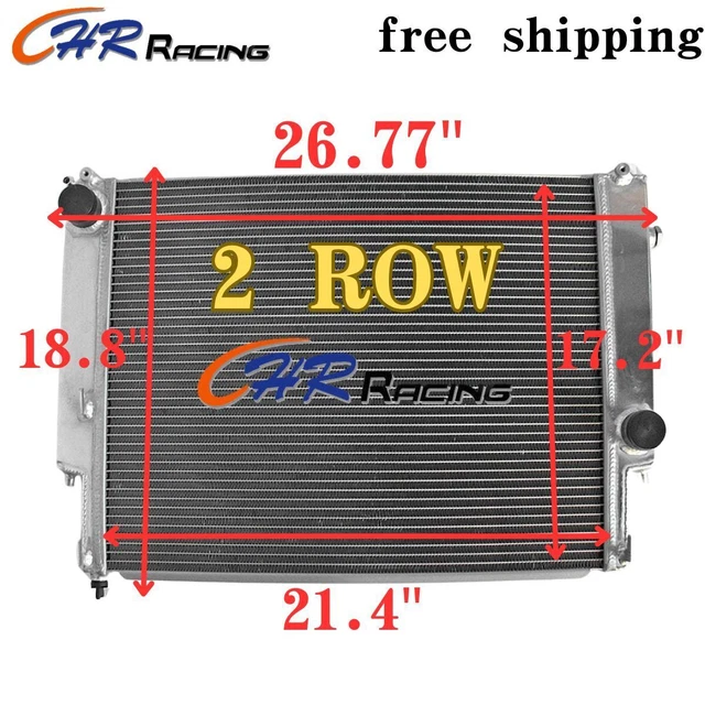 2 ROW ALUMINUM RADIATOR FOR BMW 3 serie E36 Z3/M3 320 323 325 328 1992 ...
