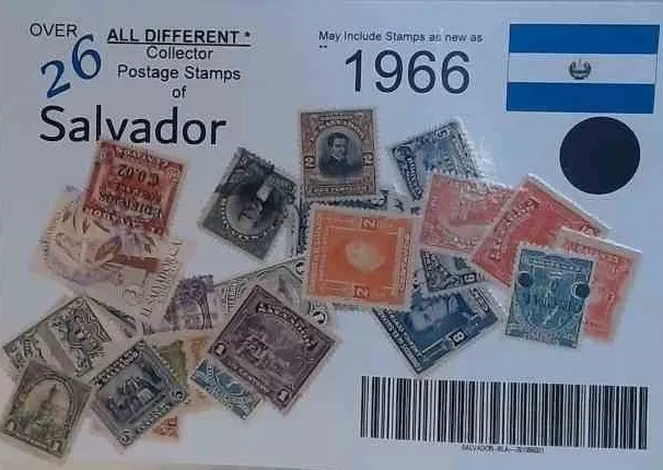 Salvador Postal Postage Stamp Stamps Rare Mint Used Bulk 1800 1900 2000