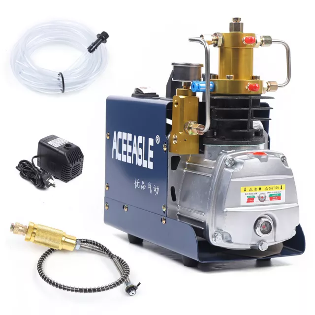 Compressore d'aria ad alta pressione 30 Mpa Airgun Scuba pompa aria 1800W 4500PSI 300 BAR