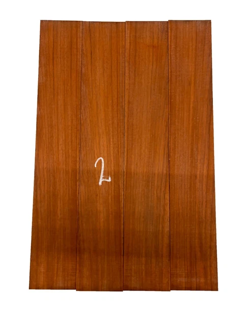 4 Pack, Padauk Thin stock lumbers-Three dimensional lumber board 24"x4"x 1/4"#02 4 Pack, Padauk Thin stock lumbers-Three dimensional lumber board 24"x4"x 1/4"#02