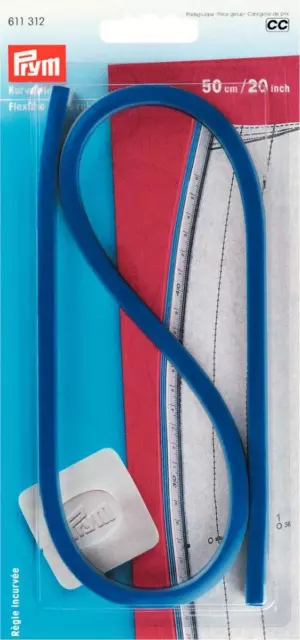 Prym Curvenlineal, flexible Kuven Lineal 50cm 611312 Prym Curvenlineal, flexible Kuven Lineal 50cm 611312
