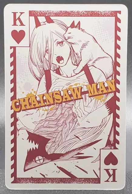 POWER CHAINSAW MAN Playing Card Japanese Shueisha Anime Shonen Jump
