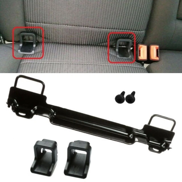 Kit De Fixation Siège Auto Universel - Support Acier Pour Voitures Sans Points Isofix - Compatible Voitures, SUV, MPV - Dimensions 330 X 103 X 138 Mm - Installation Facile