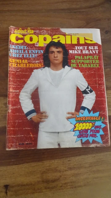 SALUT LES COPAINS magazine N°45 Adamo + poster page de couverture EUR 5,00 - FR