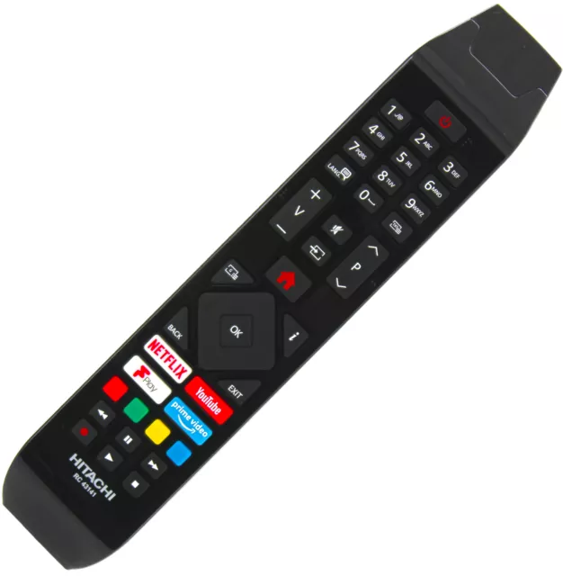 Original Hitachi 32HEV220U Remote Control for Smart FHD Freeview TV / DVD Combi
