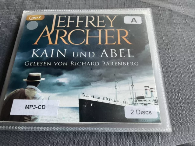 Audio Buch Hörbuch Kain Und Abel Jeffrey Archer Gelesen Von Richard Barenberg