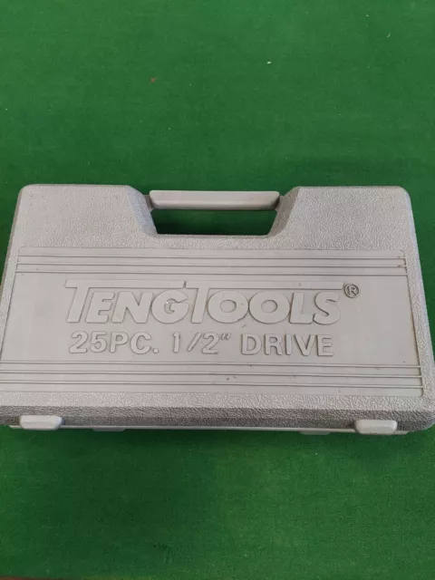 Teng Tools 25 PC 1/2 Drive Metric Socket Set 10 - 32MM (Please Read Description)