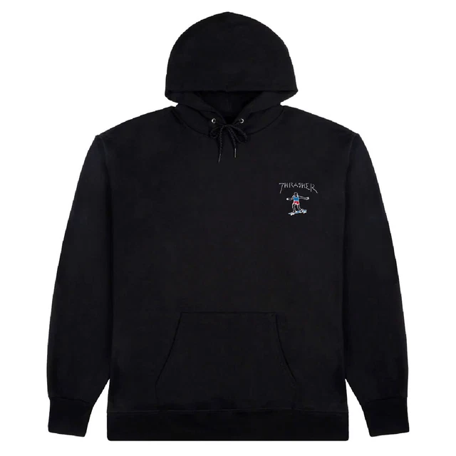 Felpa bianca on sale e nera thrasher