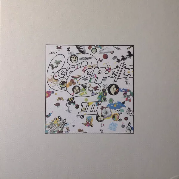 Led Zeppelin III deluxe 180gm vinyl 2 LP + 2 CD BOX + #d print NEW/SEALED