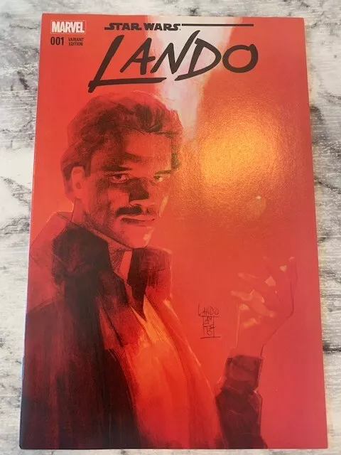 Star Wars Lando 1 Alex Maleev Variant 1st Print Marvel 2015 NM Hot series