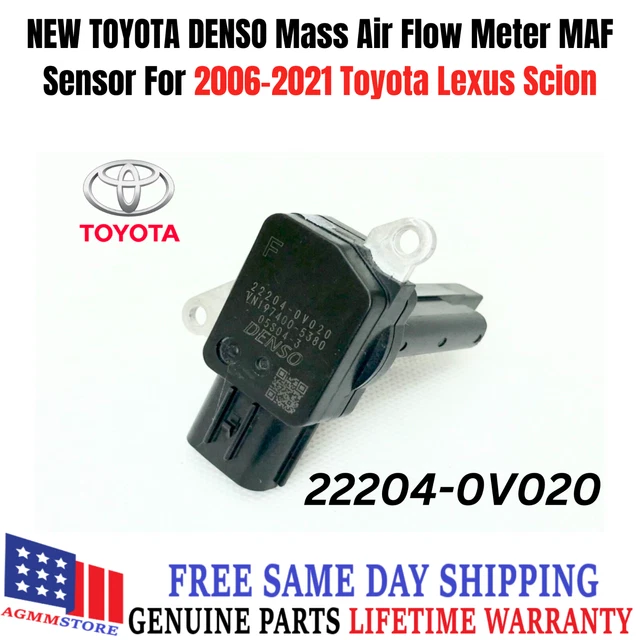 GENUINE TOYOTA DENSO Mass Air Flow Meter MAF Sensor For 1014 Toyota FJ