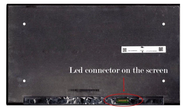 Dell Latitude 5510 15,6" LED FHD IPS DISPLAY BILDSCHIRM PANEL MATT 3