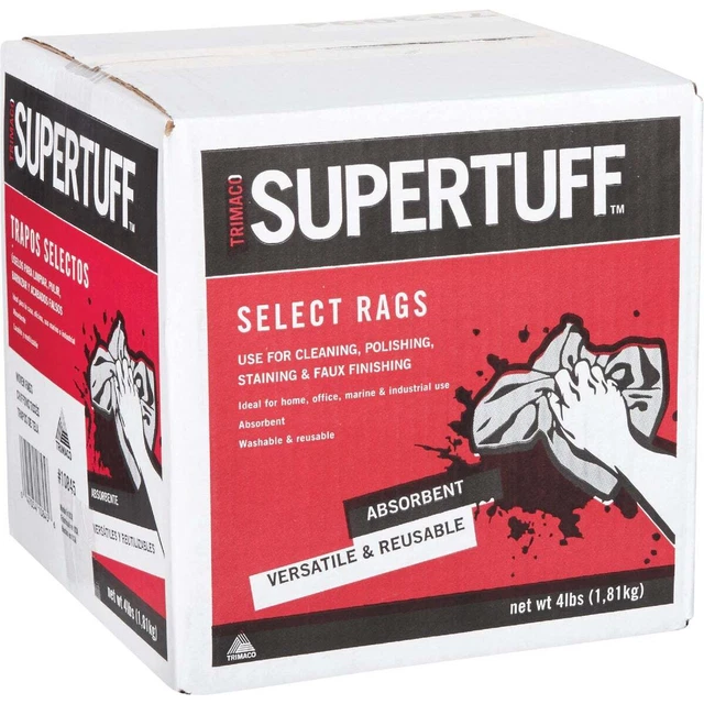 Trimaco SuperTuff 4 Lb. Painter's Rags 10845 Trimaco SuperTuff 10845 4 Lb.