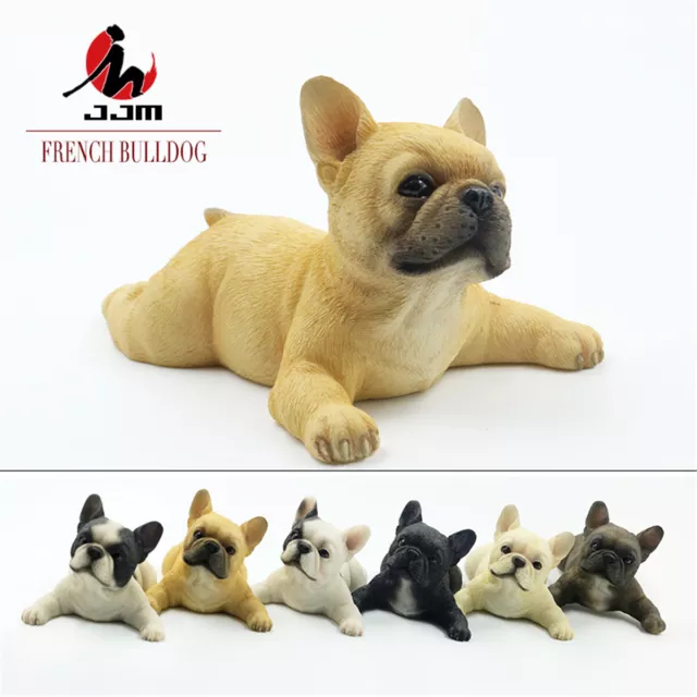 JJM French Bulldog Cute Dog Pet Animal Figure Collection Decor Toy Kids Gift