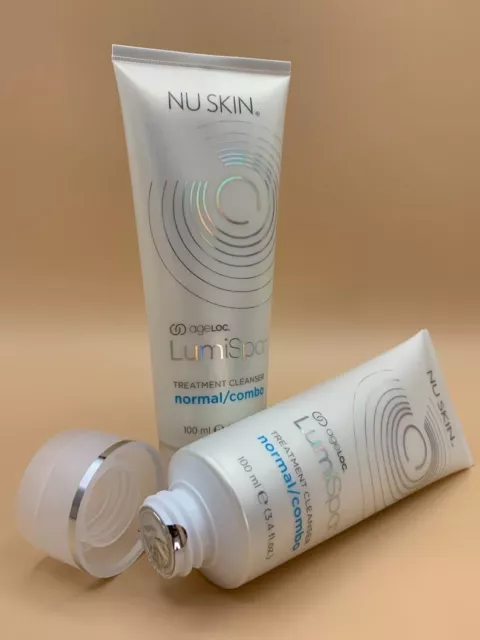 Lot de 2 gels nettoyages Lumispa Nuskin - type de peau SENSIBLE