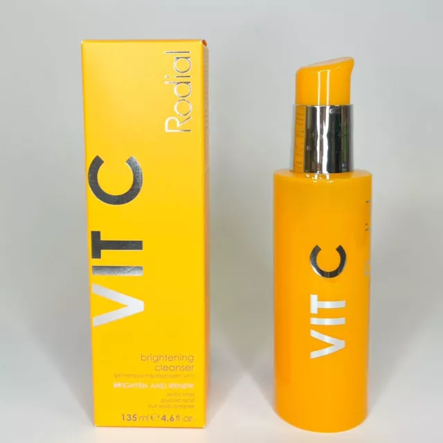 Rodial Vit C Brightening Cleanser 135ml 4.6oz brighten and renew - new and boxed