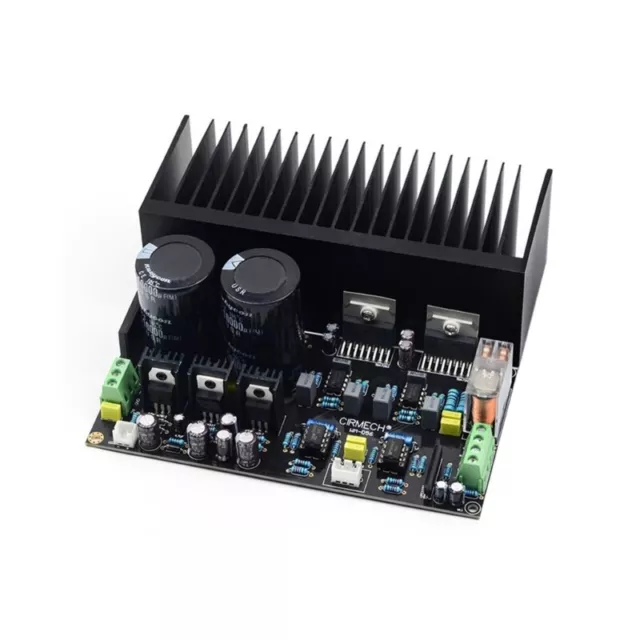 Digital Power Amplifier TDA7293+OP07+NE5534 Circuit Structure Multi Protections