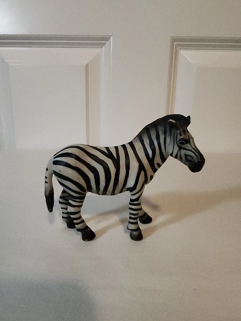 Schleich ZEBRA Adult Mare 1998 Retired Animal Figure - Wildlife Safari