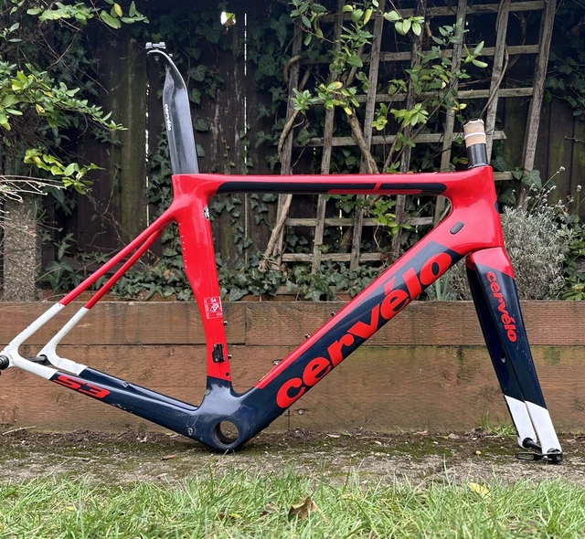 CERVELO S3 CARBON Aero 54cm Disc Frameset Di2 Road Frame £600.00 ...