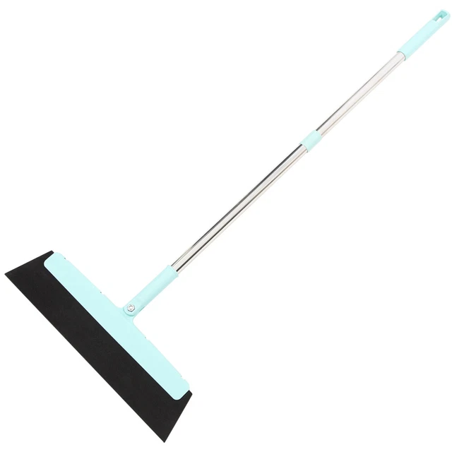 Lot De 2 Grattoirs De Douche En Verre - Vert - 22 X 24.2 Cm - Pour Nettoyer Vitres, Miroirs, Carrelage