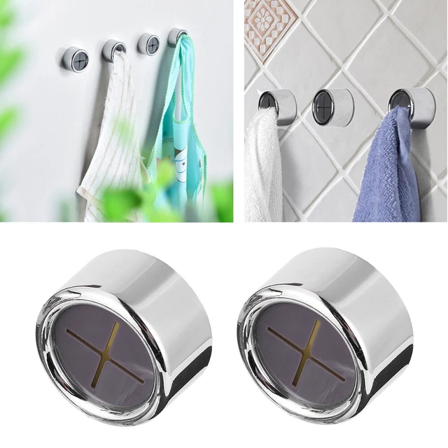 3 Pcs Washing Cloth Hanger Wall Mount Towel Hook Rack Holder Mounted Clothes