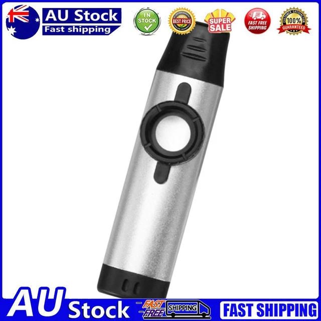 Portable Flutes Aluminum Alloy Kazoo Lightweight Music Lover Gift (Silver)