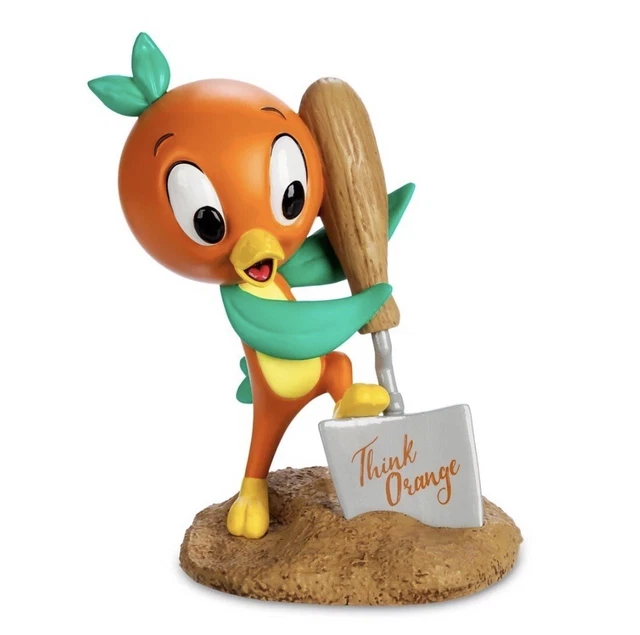 🧡 Disney Parks Epcot Flower & Garden Festival Orange Bird Garden Statue Figure