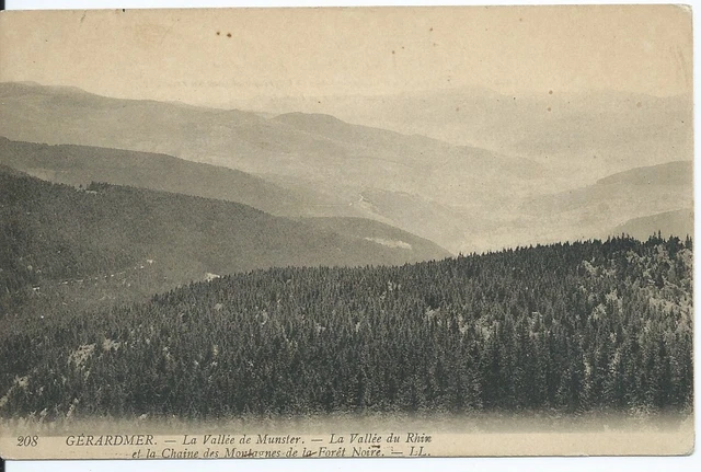 CPA 88 - GERARDMER - Munster Valley - Rhine Valley