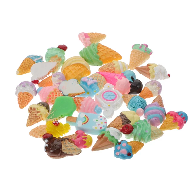 Jewelry Accessories Resin Food Charm Miniature Food Play Candy