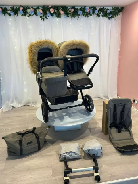 Bugaboo donkey 3 Duo- LTD EDITION MINERAL TAUPE-REFURBISHED