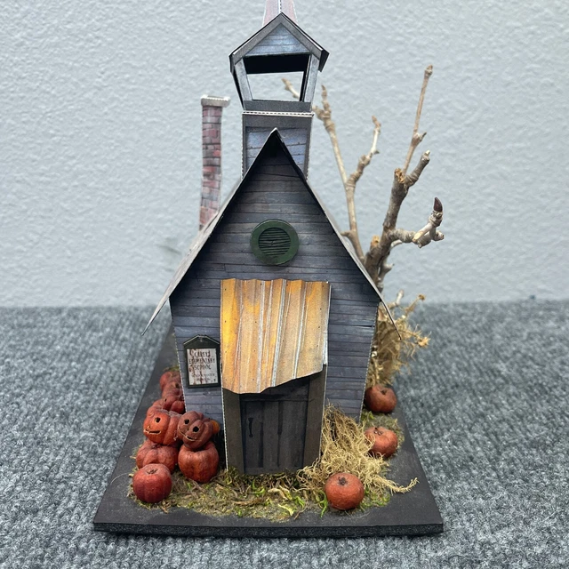 Halloween Horror Nights Carey Elementary School Haunted House Scale Replica