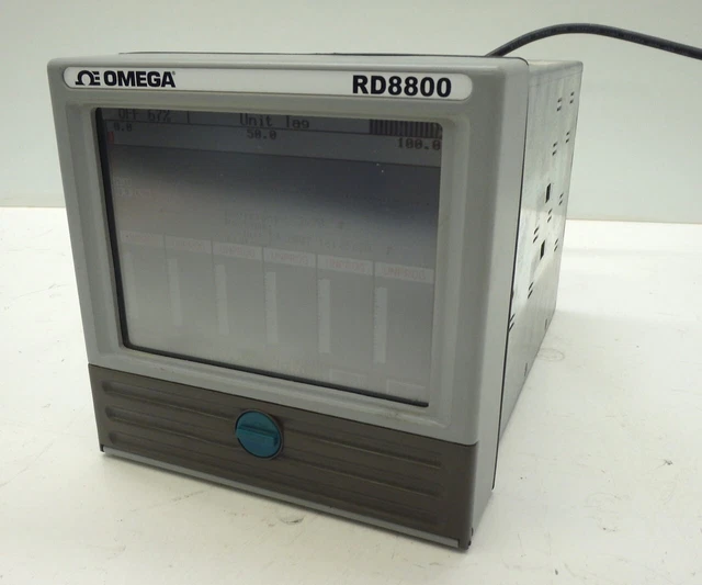 OMEGA RD8800 PAPERLESS Recorder Data Acquisition System 159.96 PicClick