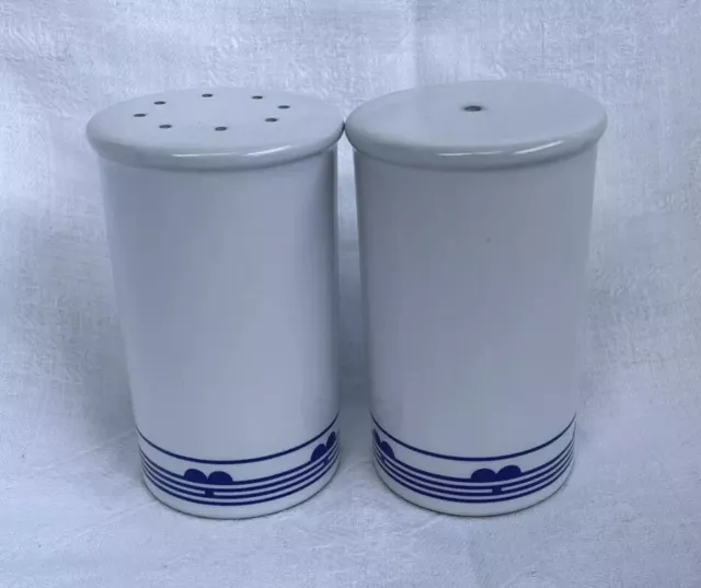 Vintage Hornsea Danube Ceramic Pottery Salt and Pepper Shakers