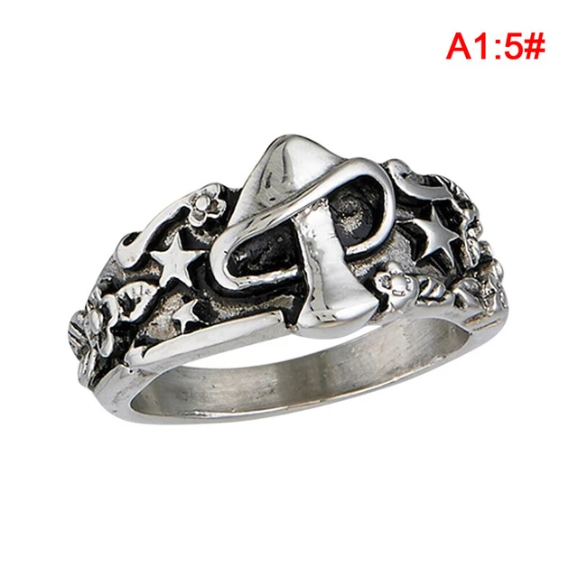 Anello Fungo Stella Donna Retro Carino Donna Moda Uomo E Donna Re YK St