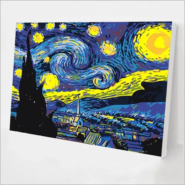 Paint By Number Kit for Adults - Bedroom in Arles by Van Gogh
