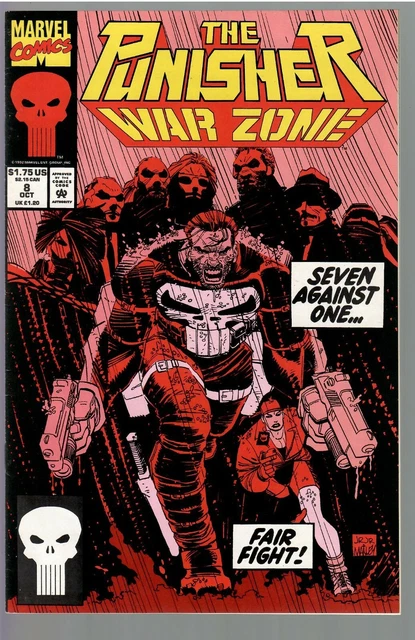 Punisher War Zone #8 1992 VF (Marvel)