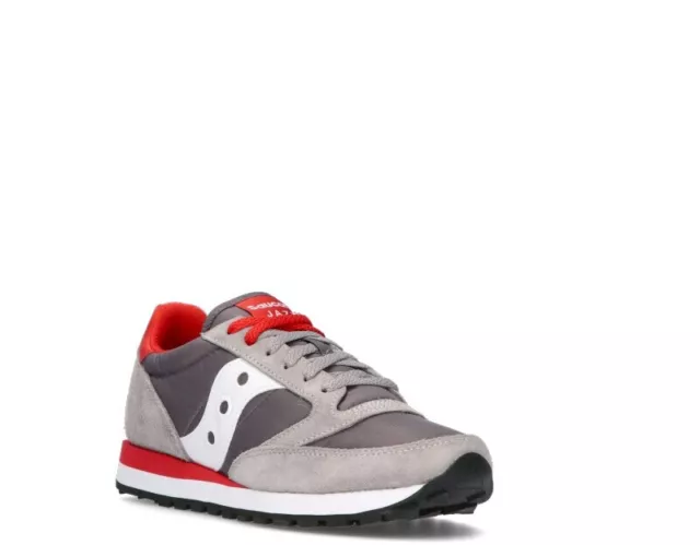 Scarpe SAUCONY Uomo Sneakers Casual  GRIGIO Pelle naturale,Scamosciato,Tessuto S 2