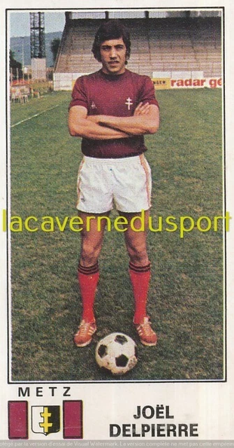 Autocollant Panini 146 Patrick Battiston – FC Metz – Saison 1976-1977 – Non Collé