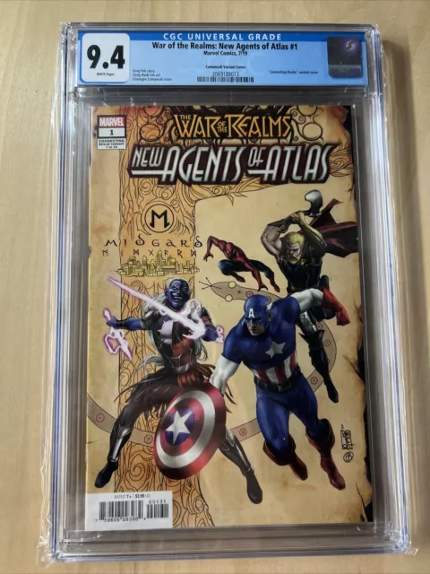 War of The Realms New Agents of Atlas # 1  Connecting Variant CGC 9.4