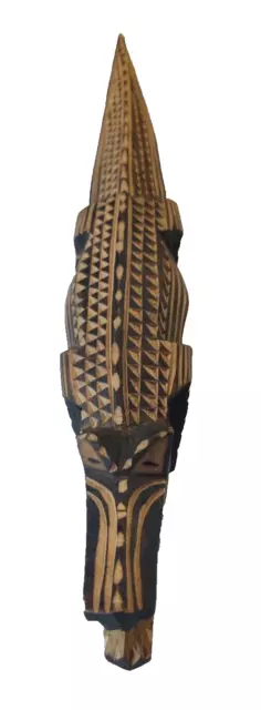 Hand Carved Wooden African Crocodile Statue | Alligator Home/Office Decor