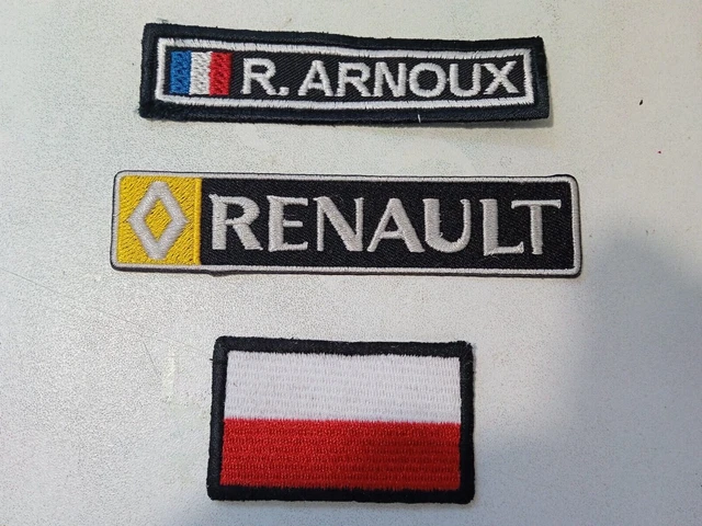 Patch Tissu Original CASTROL WORLD RALLY 1988 – Neuf, Jamais Utilisé