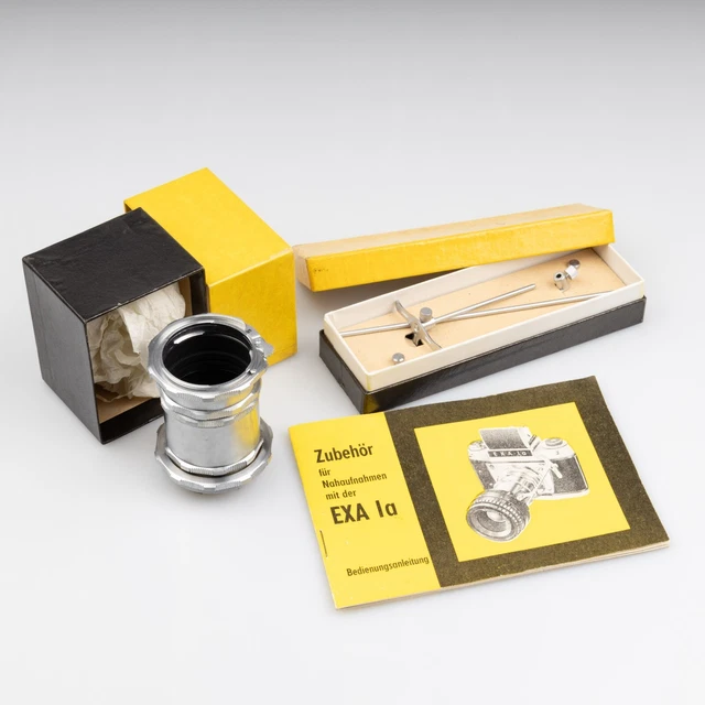 Ihagee Exa Exakta Tube Extension Set + Trigger bridge Auslösebrücke